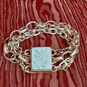 BRACELET CHAIN GOLD TONE MAGNETIC CLOSURE FASHION GIFT